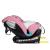 Scaun Auto Saphir DELUXE BUF BOOF iSIZE Purple cu Isofix pozitie somn 165 grade rotativ 360 grade 40-150 cm