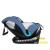 Scaun Auto Saphir DELUXE BUF BOOF iSIZE Blue cu Isofix pozitie somn 165 grade rotativ 360 grade 40-150 cm