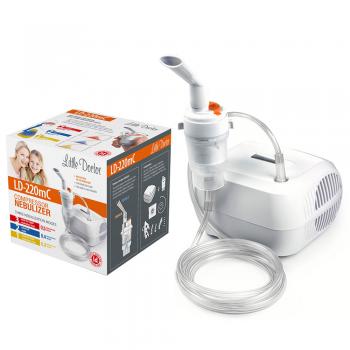 Aparat aerosoli Little Doctor LD-220mC, nebulizator cu compresor, design compact, 3 moduri de...