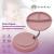 Set diversificare, appekids, 100% silicon, classic - old rose