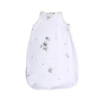 Sac de dormit, primavara/vara, pentru copii cu inaltimea maxima de 85 cm, giraffe white