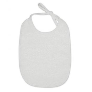 Set 10 bavete dubla fata, material tip prosop, white, alb