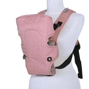 Marsupiu between, pana la 9 kg, 2 pozitii, rose tan grey