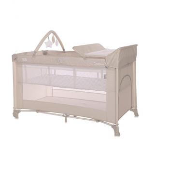 Patut pliabil torino plus, 2 nivele cu accesorii, fog elements