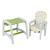 Scaun de masa juju eat&play, verde