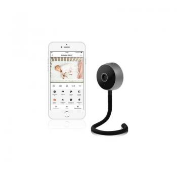Video monitor, lionelo, babyline smart, cu aplicatie smart life, cablu usb, conexiune wifi, comunicare bidirectionala, senzor de temperatura, negru