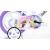 Bicicleta copii Dino Bikes 12` Unicorn Academy