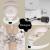 Leagan electric pentru bebelusi cu spatar reglabil si senzor de miscare, appekids evoque - bubble beige