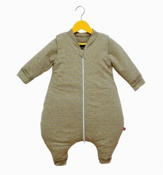Sac de dormit cu picioruse si maneci, winkie-dinkie hello yellow 70 cm, 2 tog