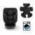 Scaun auto cu isofix kidwell gocar, grupa 40-135 cm, i-size, omologare r129 - negru