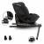 Scaun auto cu isofix kidwell gocar, grupa 40-135 cm, i-size, omologare r129 - negru