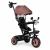 Tricicleta 3 in 1 pentru copii, scaun rotativ 360°, roti din spuma eva, ecotoys wql-066-51 - bej