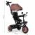 Tricicleta 3 in 1 pentru copii, scaun rotativ 360°, roti din spuma eva, ecotoys wql-066-51 - bej