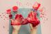 Set diy experimente slime ,   capsuni