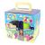 Set tubi jelly (gel modelator) cu 6 culori si acvariu mic ,   numere