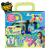 Set tubi jelly (gel modelator) cu 6 culori si acvariu mic ,   numere