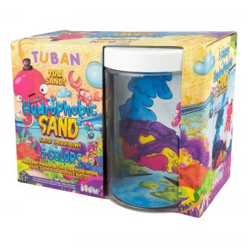 Set nisip hidrofob - 5 culori si acvariu