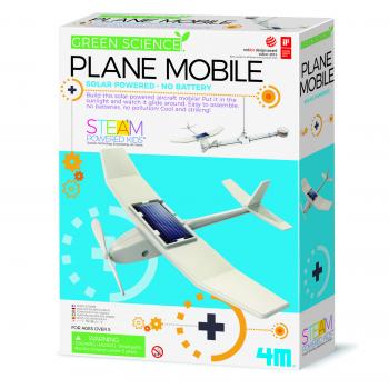 Kit constructie avion mobil, stiinta verde - green science