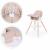 Scaun de masa 2 in 1 ecotoys hc508 - bej
