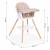 Scaun de masa 2 in 1 ecotoys hc508 - bej