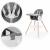 Scaun de masa 2 in 1 ecotoys hc508 - gri