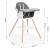 Scaun de masa 2 in 1 ecotoys hc508 - gri