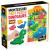 Headu - montessori primul meu puzzle cu dinozauri ce include 4 forme din lemn