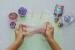 Set diy experimente slime ,   glow in the dark xl