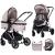 Carucior Chipolino Aura 3 in 1 tiramisu