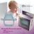 Jucarie pentru dentitie din silicon, appekids, manusa kitty - aqua blue