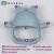 Jucarie pentru dentitie din silicon, appekids, manusa kitty - aqua blue