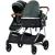 Carucior gemeni Chipolino Duo Smart 2 in 1 basil
