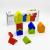 Jucarie din lemn cubika, set de constructii â€œturnuriâ€
