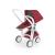 Carucior 2 in 1, greentom, 100% ecologic, white cherry