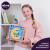 Set creatie wood & craft - little worlds, 21*21cm - bunny moon