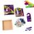 Set creatie wood & craft - little worlds, 21*21cm - bat