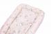 Baby nest ursuletul martinica roz - culcus bebelus pentru dormit, reversibil, multifunctional 100 x 60 cm