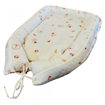 Baby nest mici indieni- culcus bebelus pentru dormit, reversibil, multifunctional 100 x 60 cm