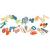 Atelier de lucru din lemn cu accesorii incluse, 60 x 30 x 75.5 cm, ricokids rk-876
