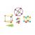 Set de constructie STEAM - Forme 3D (70 piese)
