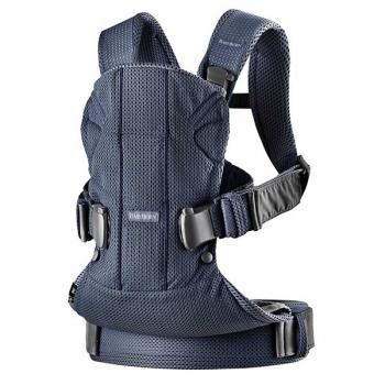 Babybjorn - marsupiu anatomic one air - navy blue, 3d mesh