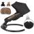 Balansoar leagan electric 2 in 1, bluetooth,  reve negru auriu