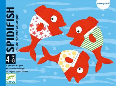 Joc acvatic cu carti spidifish, djeco