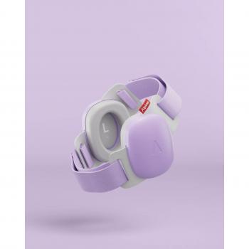 Casti antifonice pentru bebelusi si copii pana la 4 ani, ofera protectie auditiva, snr 24, mov, alpine muffy baby dawn purple alp29765