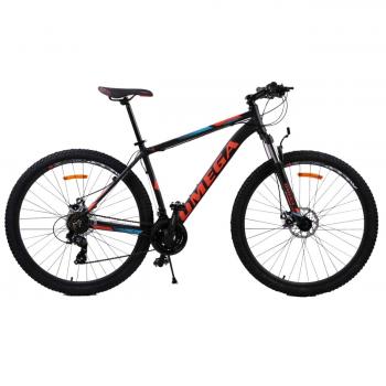 Bicicleta mountainbike Omega Thomas 29   2018 negru albastru portocaliu
