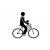 Scaun pentru copii, cu montare pe bicicleta in fata - Thule Yepp Mini Silver