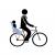 Scaun pentru copii, cu montare pe bicicleta in spate - Thule Yepp Maxi Rack-mounted Black