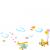 Stickere perete copii Avionase - 82 x 60 cm