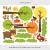 Sticker decorativ Padurea Fermecata - 120 x 101 cm