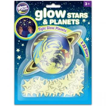 Stele si planete fosforescente The Original Glowstars Company B8623
